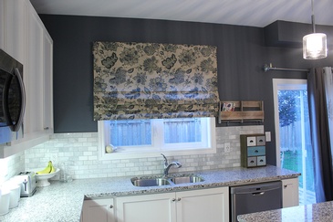  Room of the Month January 2019 by Sensational SEAMS - Kitchen Window Treatment in Newcastle, ON
