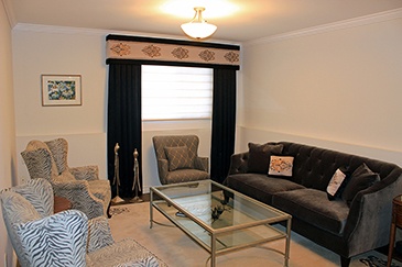 Room of the Month April 2019 by Sensational SEAMS - Window Valances in Newcastle, ON