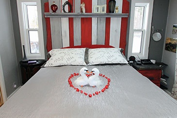 Room of the Month January 2020 by Sensational SEAMS - Valentines Day Custom Bedspread, Bedding, Bedskirts in Newcastle, ON