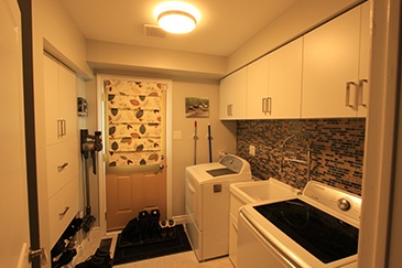 Room of the Month March 2020 by Sensational SEAMS - Laundry Room Interior Renovation in Newcastle, ON