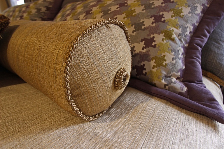 Decorative Bolster Pillow at Sensational Seams