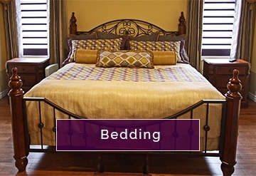 Queen size bed with Custom Bedspread Newcastle ON by Sensational Seams