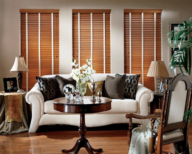 Modern Parkland Wood Blinds Newcastle by Sensational Seams